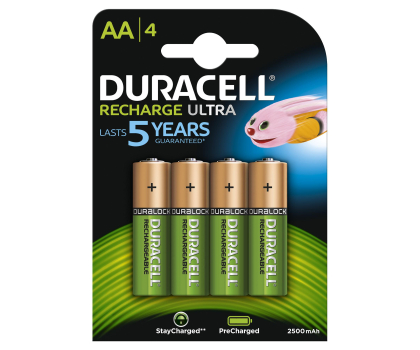 Bateria lub akumulatorek Duracell Akumulator AA/LR6 2400/2500mAh 4szt blister
